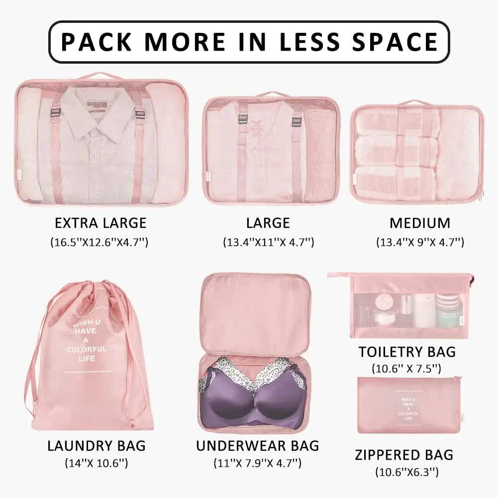 Packing Cubes (7-Piece Set)