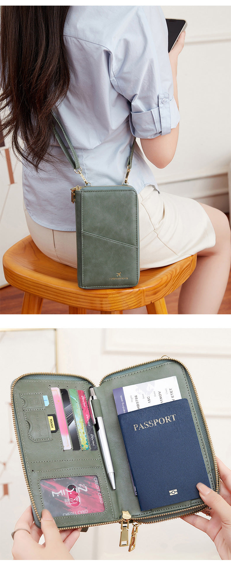 RFID Passport & Travel Organiser